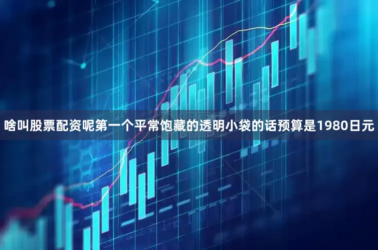 啥叫股票配资呢第一个平常饱藏的透明小袋的话预算是1980日元